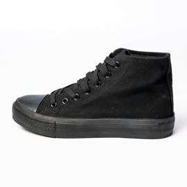 Baskets classiques noires pour femmes le noir