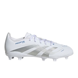 Adidas Predator League FG / MG JR ID3751 Chaussures de football blanche Adidas Predator League FG / MG JR ID3751 Chaussures de football blanche