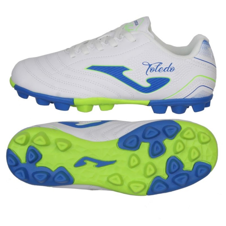 Joma Toledo 2402 FG TOJW2402Hg Chaussures de football blanches