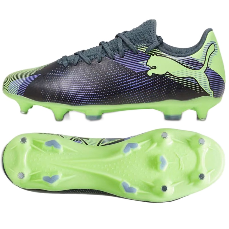 Puma Future 7 Play MXSG 107940-03 Navy-Green Shoes bleu