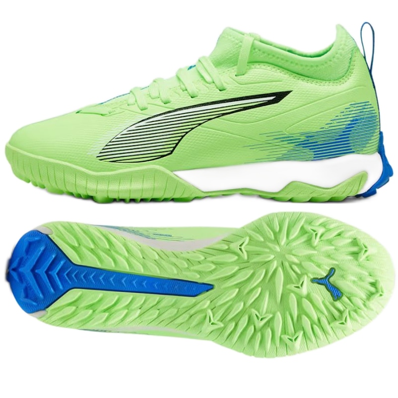 Puma Ultra 5 Match TT + Mid 108097-03 Green Shoes vert Puma Ultra 5 Match TT + Mid 108097-03 Green Shoes vert