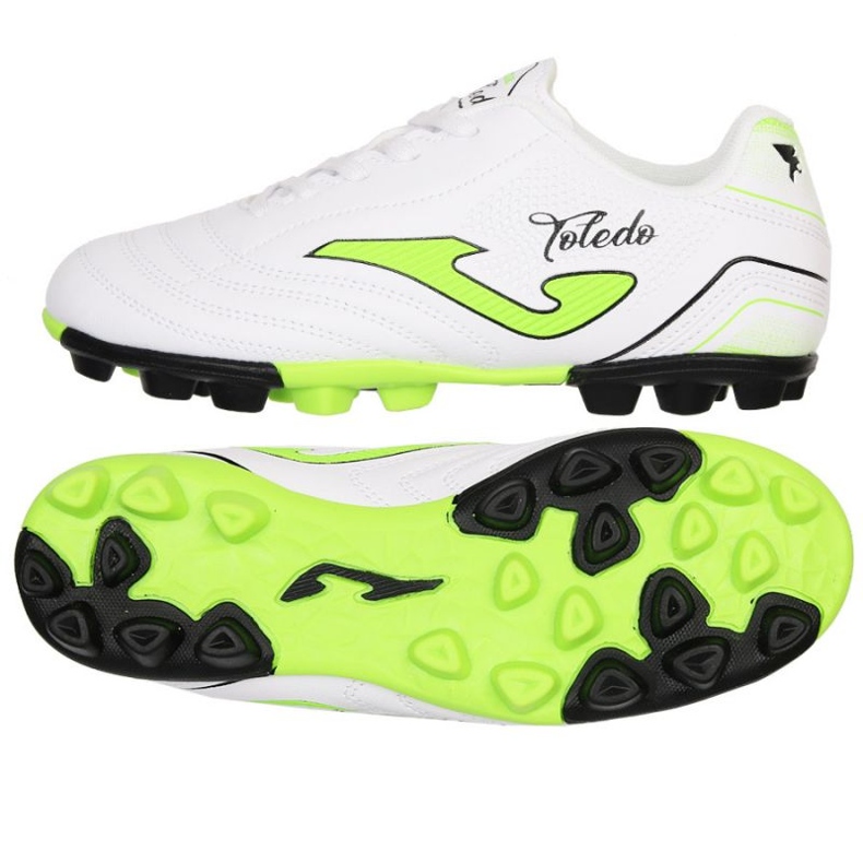 Joma Toledo 2502 HG TOJS2502HG Chaussures de football blanche
