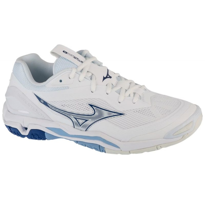 Mizuno Wave Stealth 6 X1GA243096 Chaussures blanches