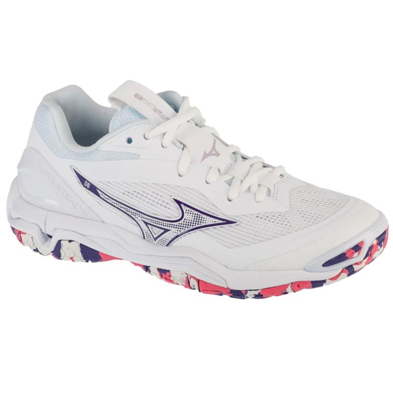 Mizuno Wave Stealth 6 X1GB243020 Chaussures blanches