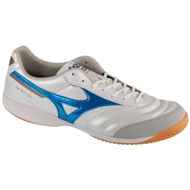 Chaussures de football Mizuno Morelia Sala Pro en Q1GA241325 blanc