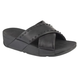 Fitflop Lulu Rubber-stud GB2-001 chaussures noires