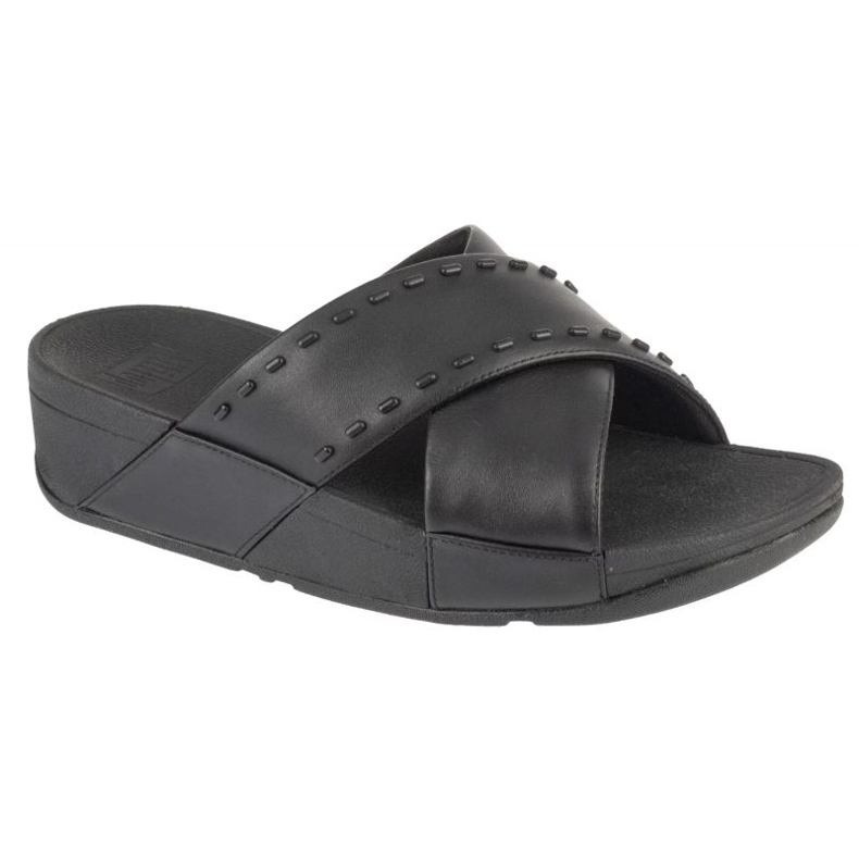 Fitflop Lulu Rubber-stud GB2-001 chaussures noires le noir