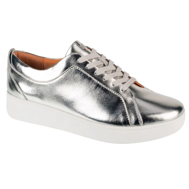 Sneakers de rallye Fitflop x22-011 Chaussures métalliques argent