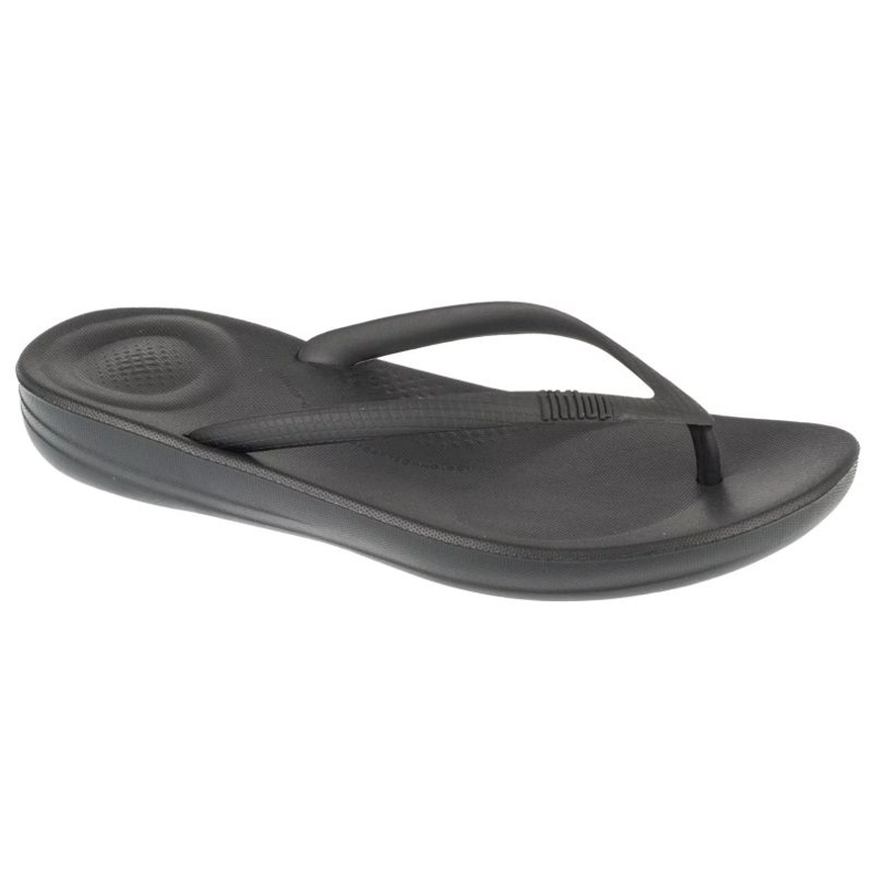 Tongs fitflop iqushion ergonomic e54-090 noir le noir