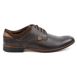 Olivier 263gt chaussures en cuir formel marron brun