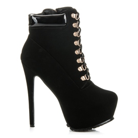 Sergio Todzi bottes à lacets Sergio noir