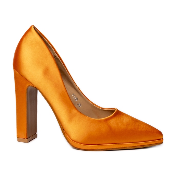 Pompes pour femmes de Lavana Orange Pompes pour femmes de Lavana Orange