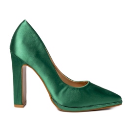 Pumps verts de lavana pour femmes