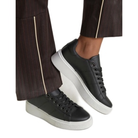 Sneakers féminins lundi tout noir