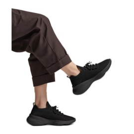 Baskets féminines Astaro Black le noir