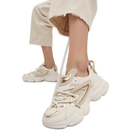 Baskets beige lumor féminines Baskets beige lumor féminines