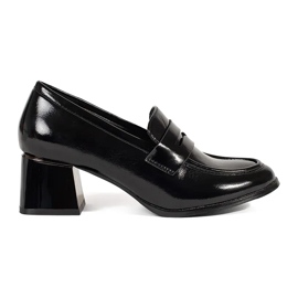 Goodin Chaussures noires à talons hauts le noir