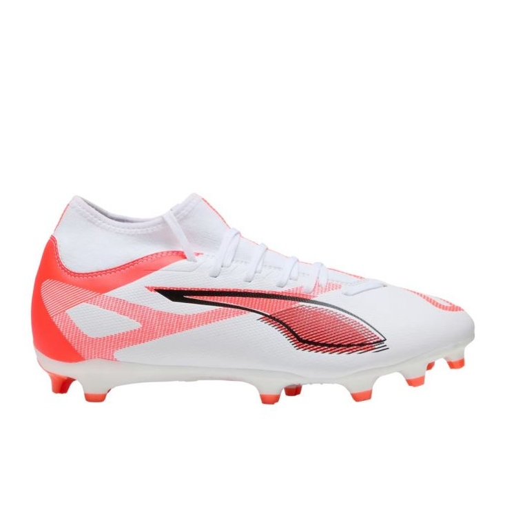 Puma Ultra 5 Play + FG / AG 108168 01 Chaussures de football blanche