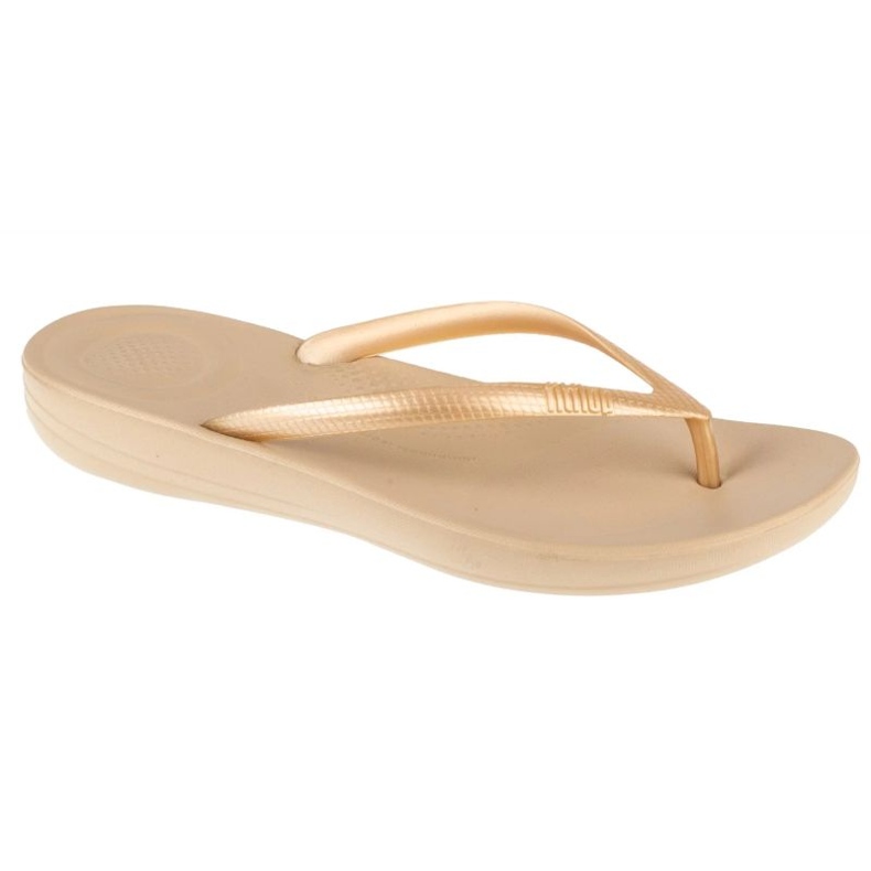 Tongs fitflop iqushion ergonomic e54-010 beige