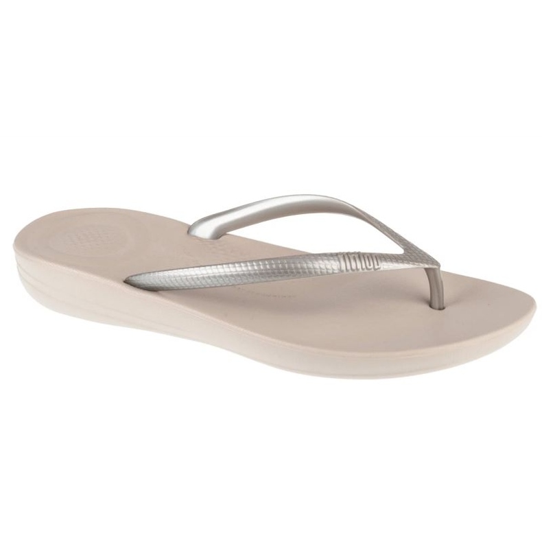 Les tongs fitflop iqushion ergonomic e54-011 argent Les tongs fitflop iqushion ergonomic e54-011 argent