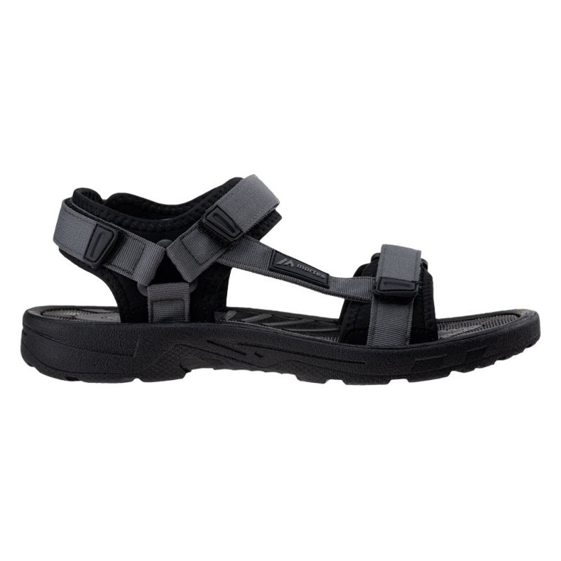 Martes Derano 92800305067 Sandales masculines Gray le noir