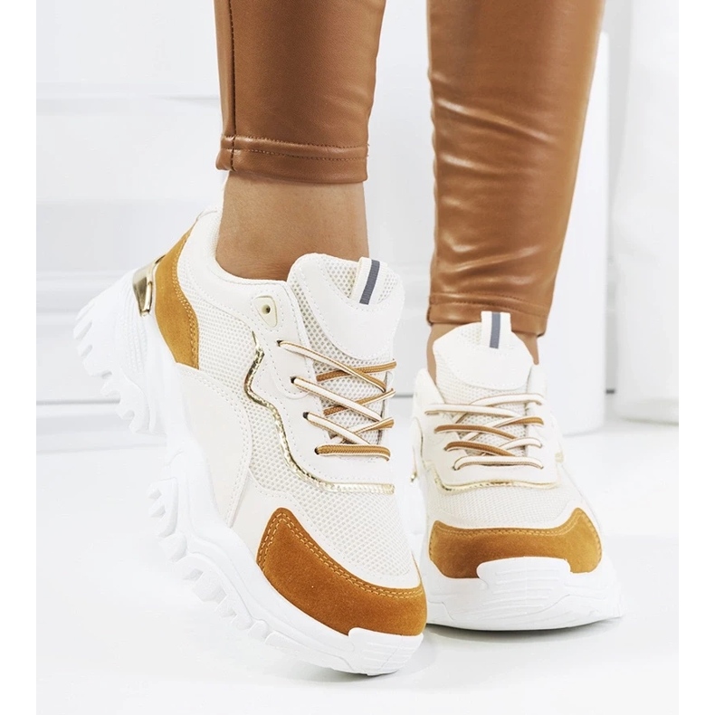 D/GMR Chaussures de sport beiges Osorio