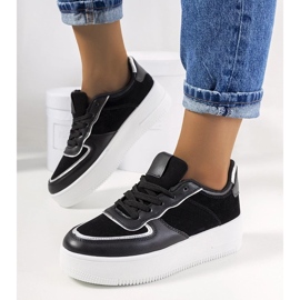D/GMR Baskets Statela femme noires le noir