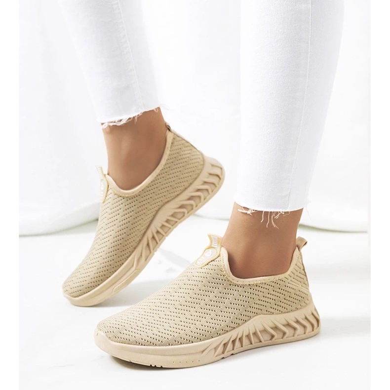 D/GMR Baskets de sport beiges Alida D/GMR Baskets de sport beiges Alida