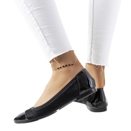 D/GMR Ballerines femme Harila noires le noir D/GMR Ballerines femme Harila noires le noir