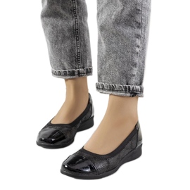 D/GMR Ballerines noires Mercer le noir