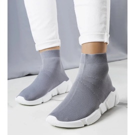 D/GMR Baskets montantes grises William