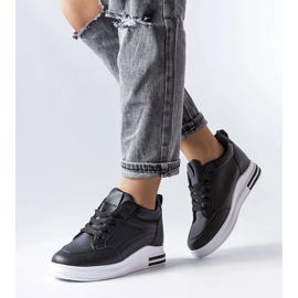 D/GMR Baskets à paillettes noires Bonevil