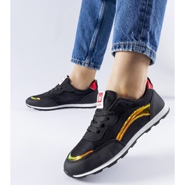 D/GMR Baskets de sport Cavior noires