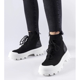 D/GMR Baskets montantes Éric noires