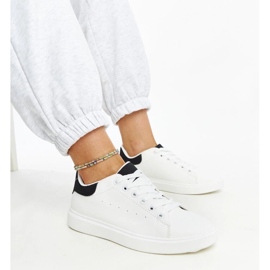 D/GMR Baskets en noir et blanc sur la plate-forme Ariam blanche