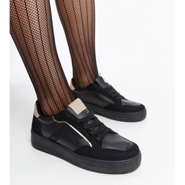 D/GMR Baskets à plateforme Walda noires