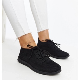 D/GMR Baskets Zahira en tissu noir