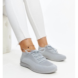 D/GMR Baskets Zahira en tissu gris