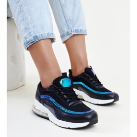 Baskets noires avec hologramme Jelek