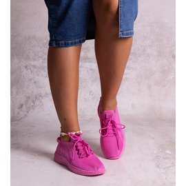 D/CEO Baskets de sport Khitam rose foncé D/CEO Baskets de sport Khitam rose foncé