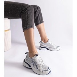D/CEO Baskets de sport femme bleues Ondina D/CEO Baskets de sport femme bleues Ondina