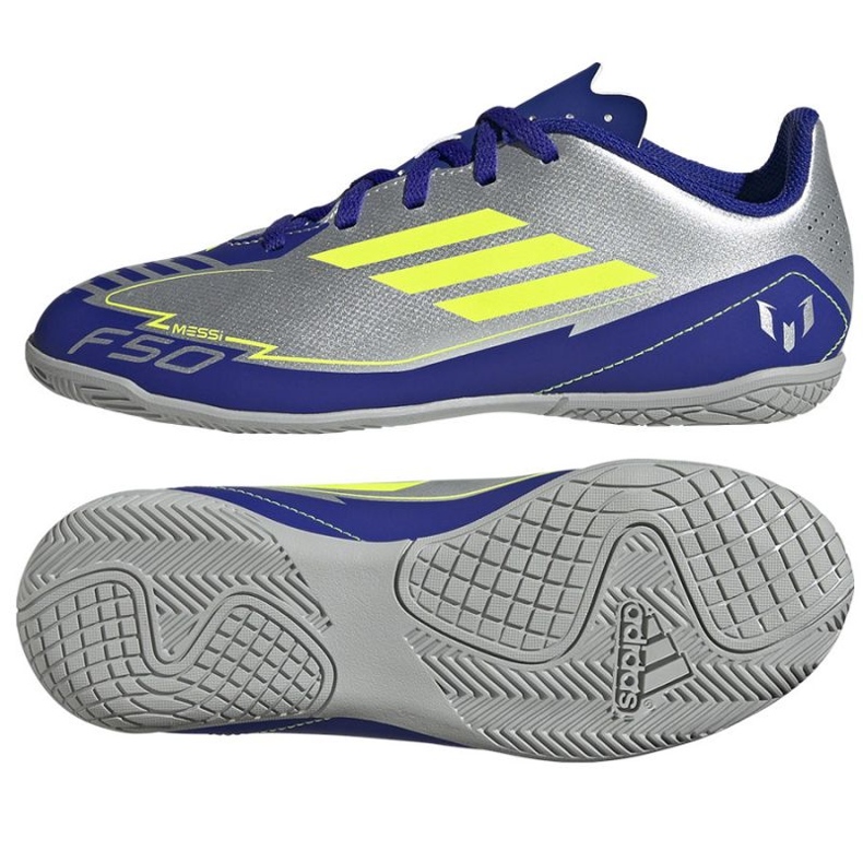 Adidas F50 Club Messi dans IH0922 Silver Shoes argent Adidas F50 Club Messi dans IH0922 Silver Shoes argent