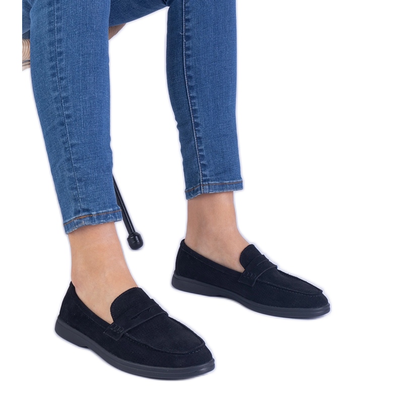 Black Classic Openwork Modars d'Ekozamsz le noir