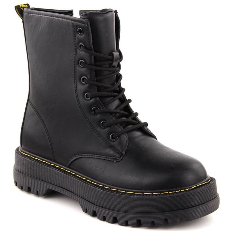 News News Eve455 Bottes noires le noir
