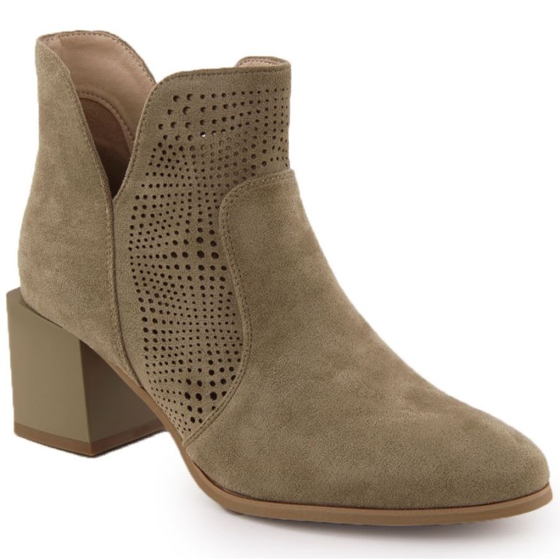 M.Daszyński Bottes pour femmes sur le poste M. Daszyński San49 Beige