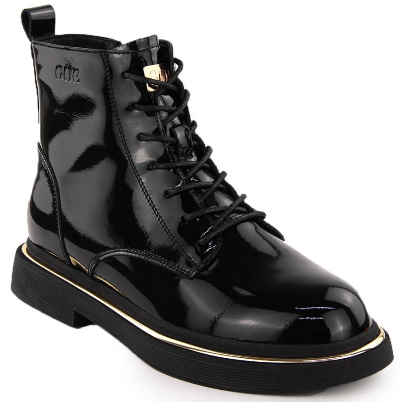 Bottes de femmes Goe int2044 noir le noir