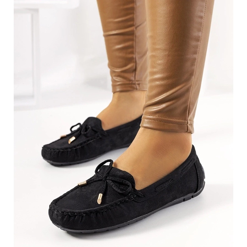 D/CEO Mocassins Wilma noirs le noir