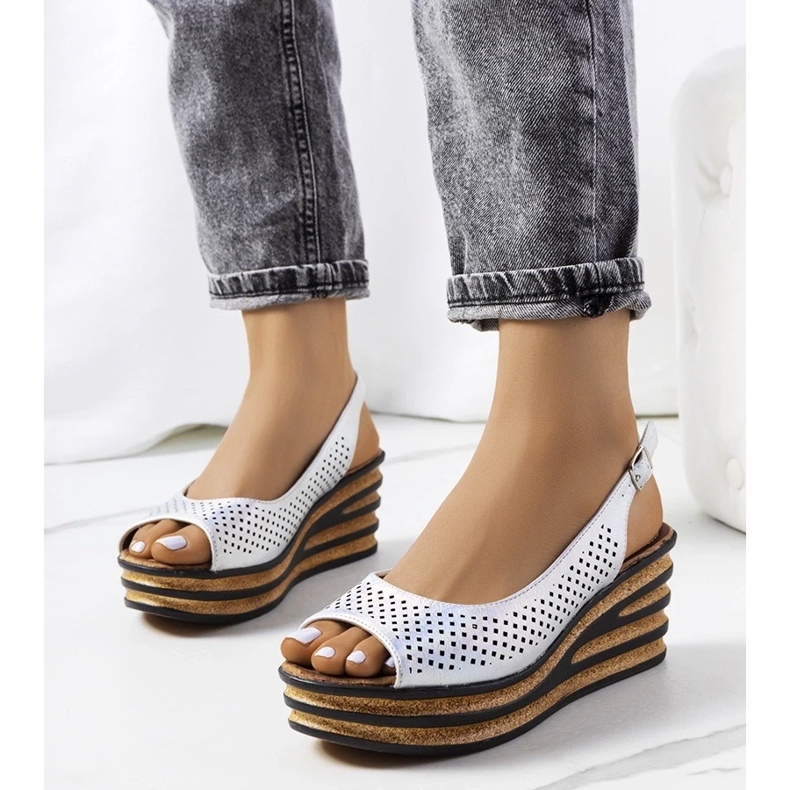 D/CEO Espadrilles argentées sur le coin Griner