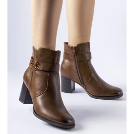 D/CEO Bottines isolées marron de Muscoline brun