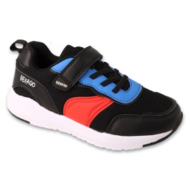 Chaussures de sport pour enfants Befado avec Velcro 516y377 noir